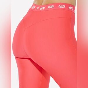 Fabletics Yitty Major Label High‎ Waist Legging Neon Pink Size Medium